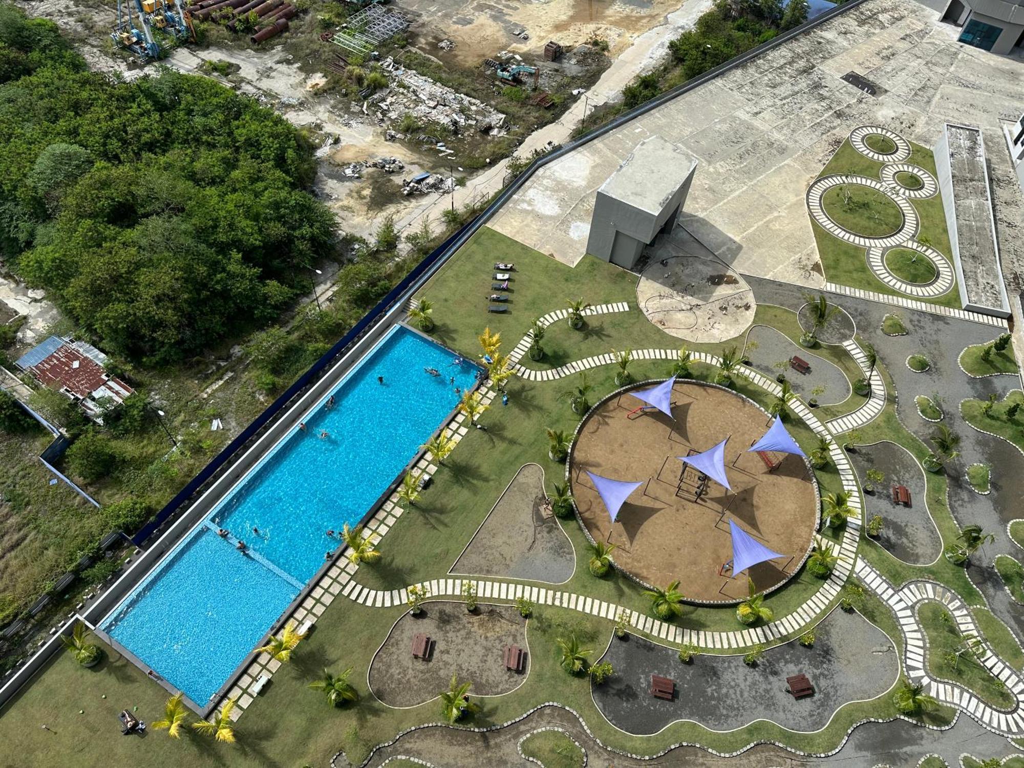 L Homestay Jesseltonquay Jq Kk City亚庇市区中心民宿2房1厕 Kota Kinabalu Zewnętrze zdjęcie