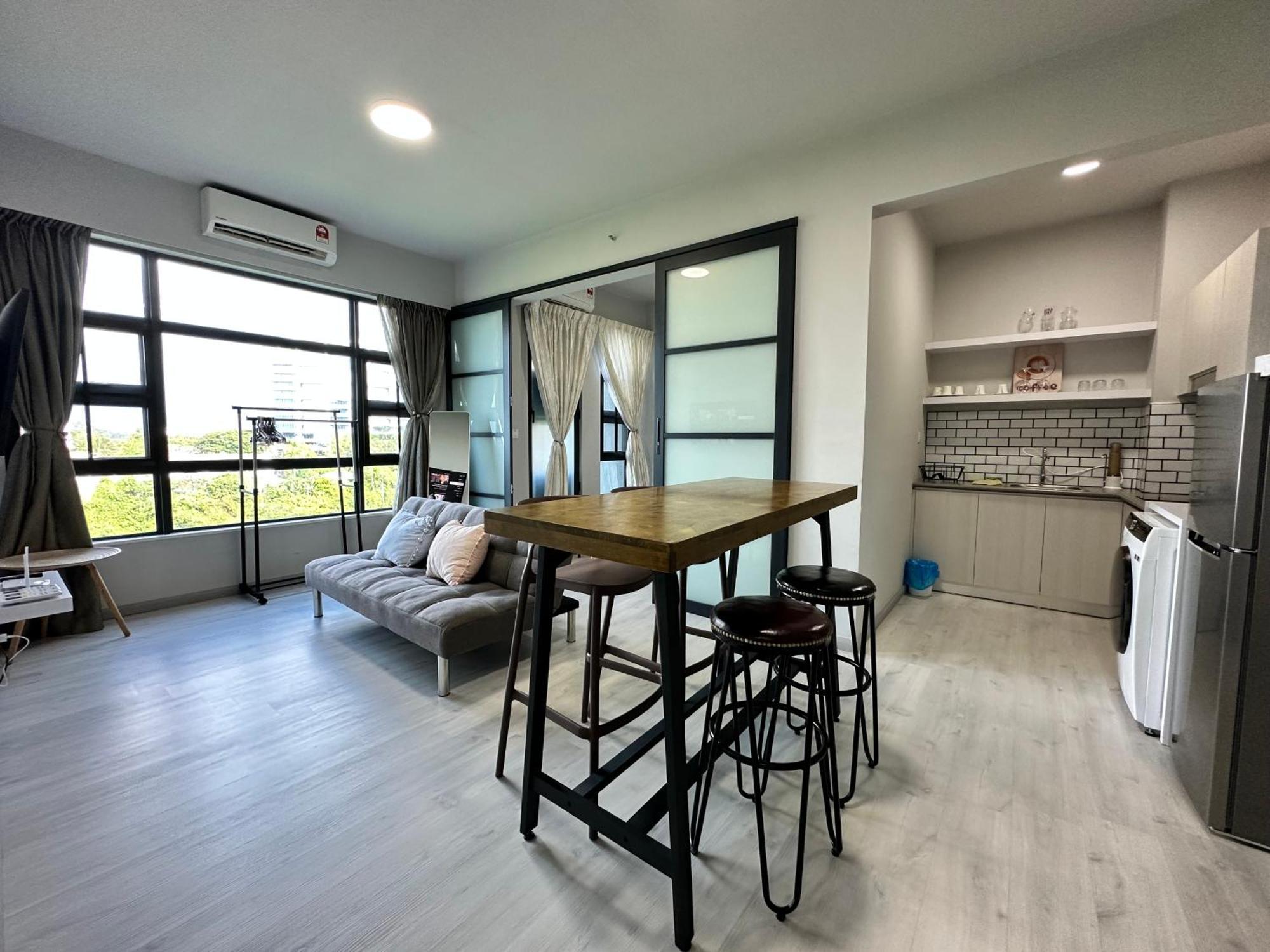 L Homestay Jesseltonquay Jq Kk City亚庇市区中心民宿2房1厕 Kota Kinabalu Zewnętrze zdjęcie