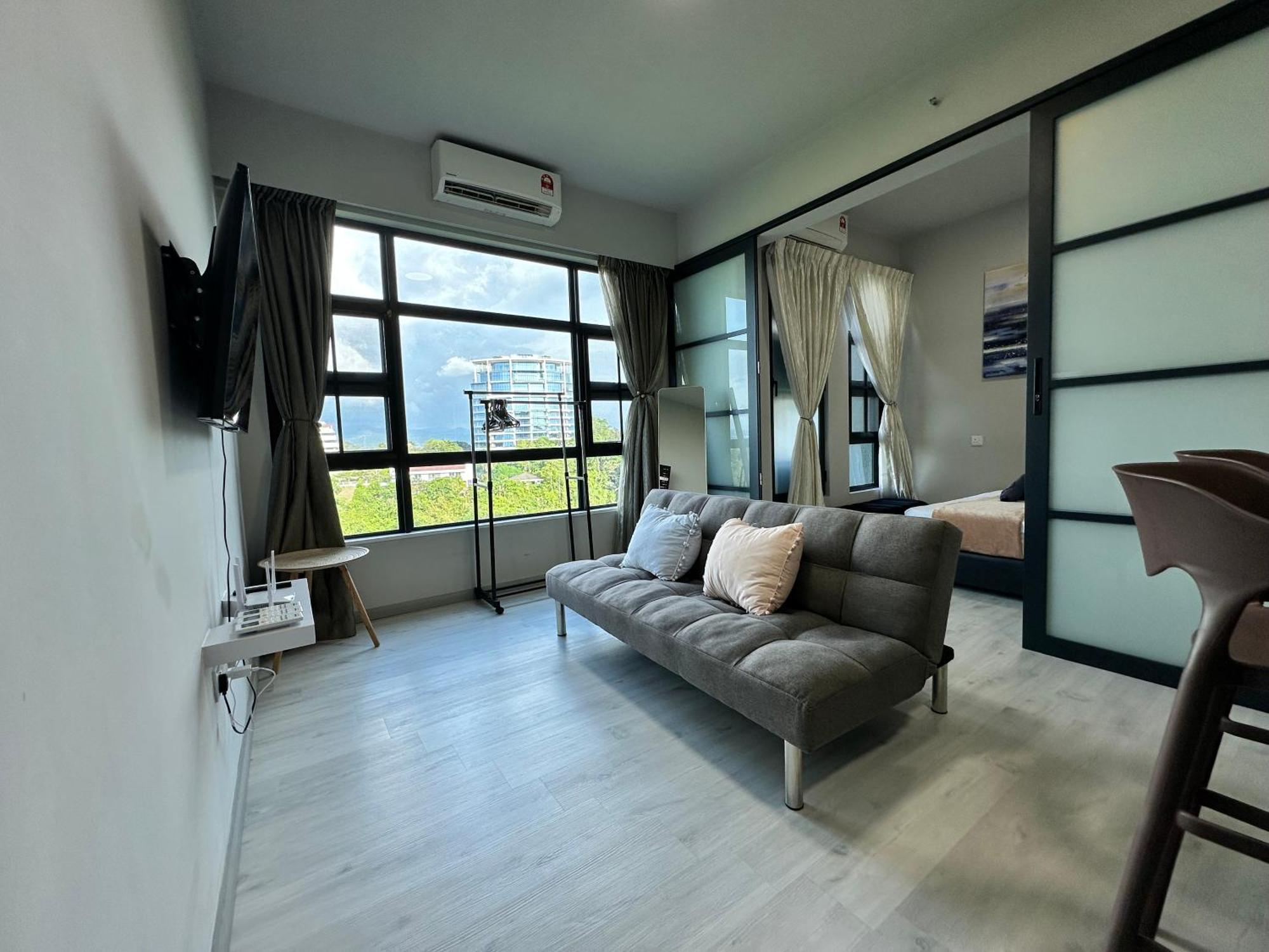 L Homestay Jesseltonquay Jq Kk City亚庇市区中心民宿2房1厕 Kota Kinabalu Zewnętrze zdjęcie