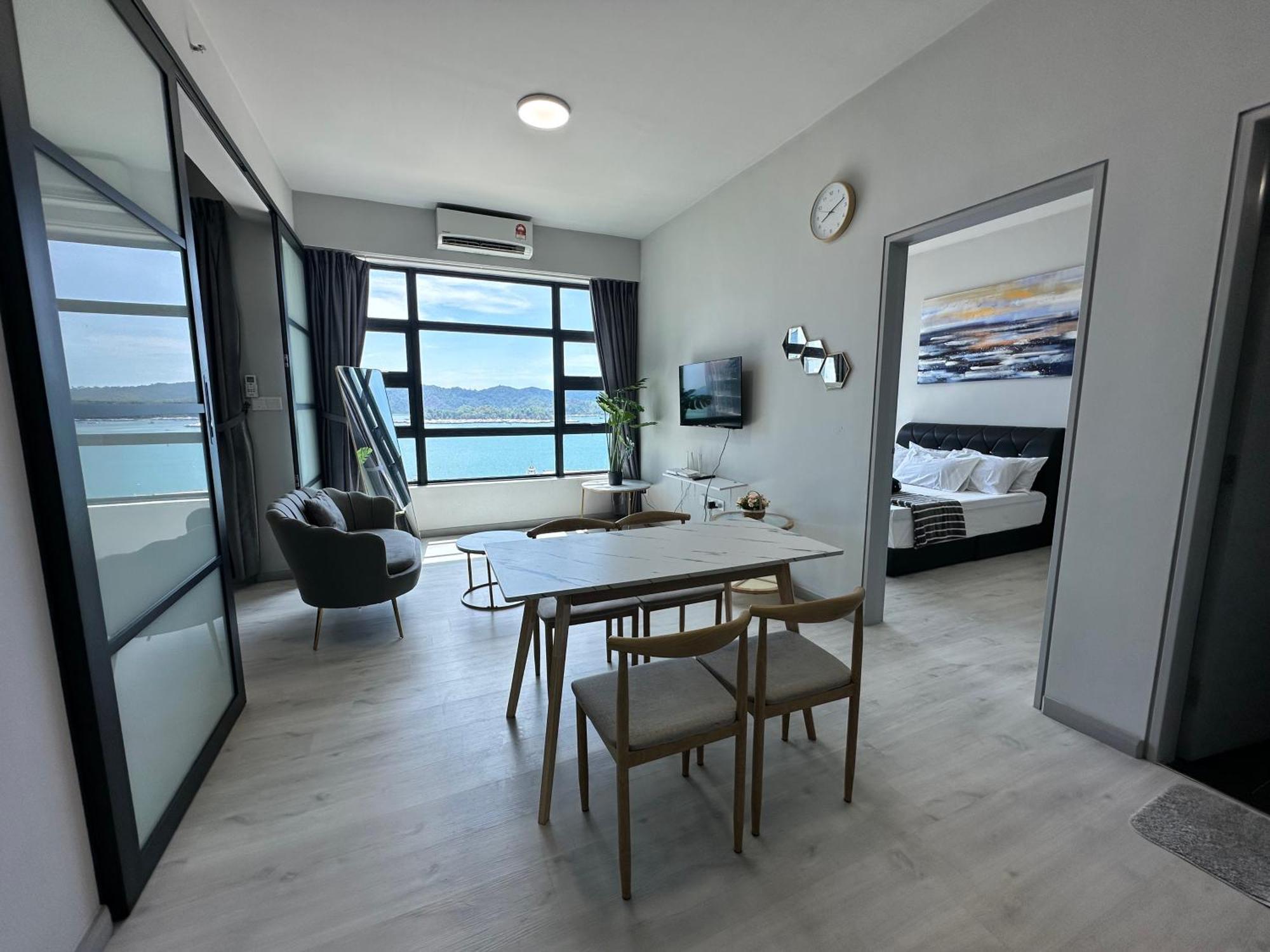 L Homestay Jesseltonquay Jq Kk City亚庇市区中心民宿2房1厕 Kota Kinabalu Zewnętrze zdjęcie
