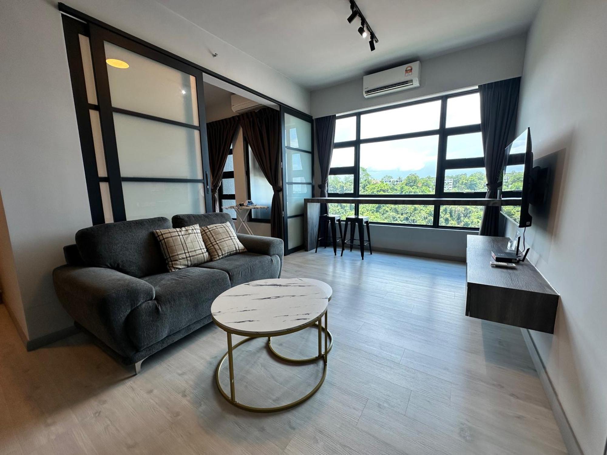 L Homestay Jesseltonquay Jq Kk City亚庇市区中心民宿2房1厕 Kota Kinabalu Zewnętrze zdjęcie