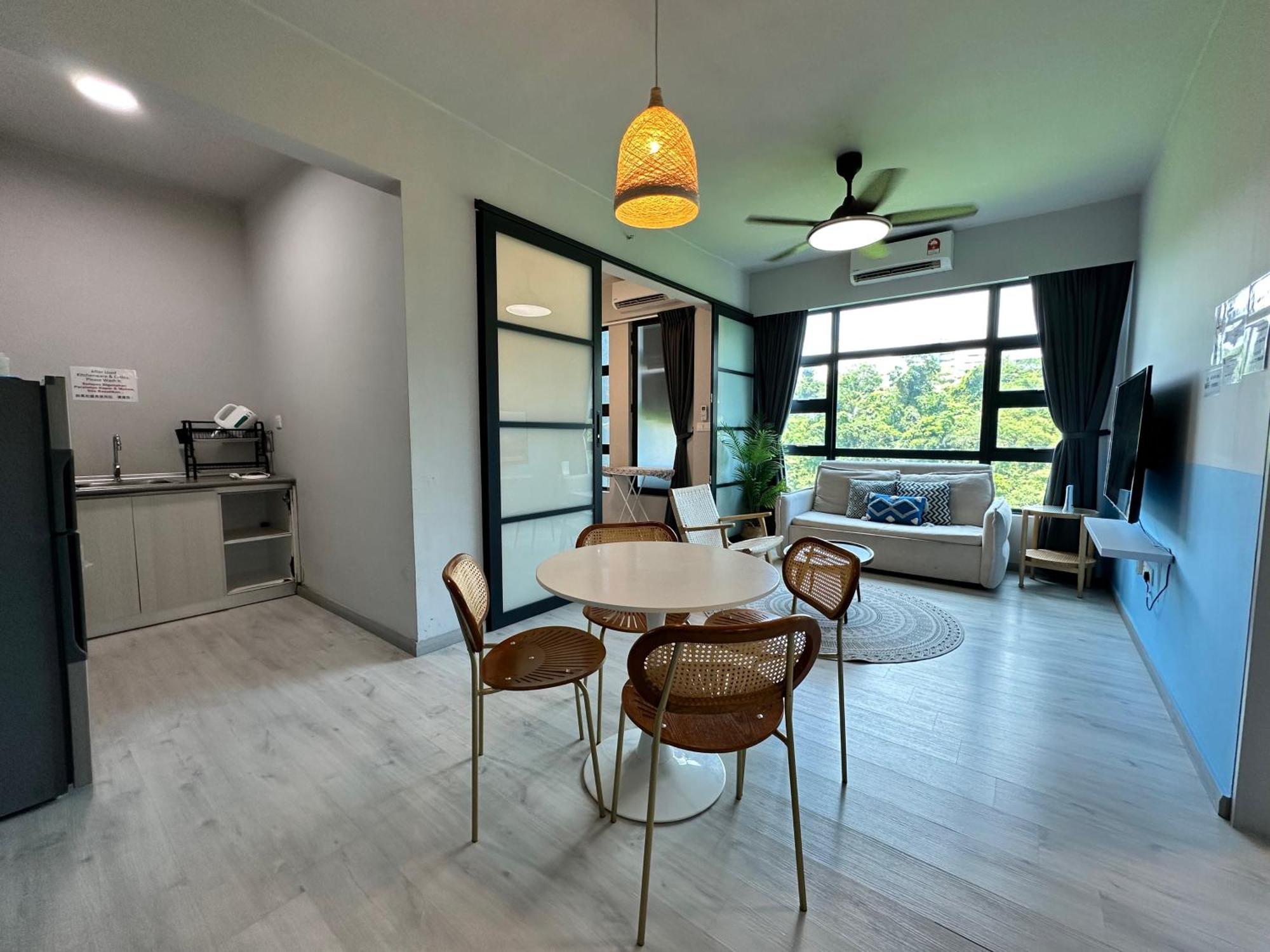 L Homestay Jesseltonquay Jq Kk City亚庇市区中心民宿2房1厕 Kota Kinabalu Zewnętrze zdjęcie