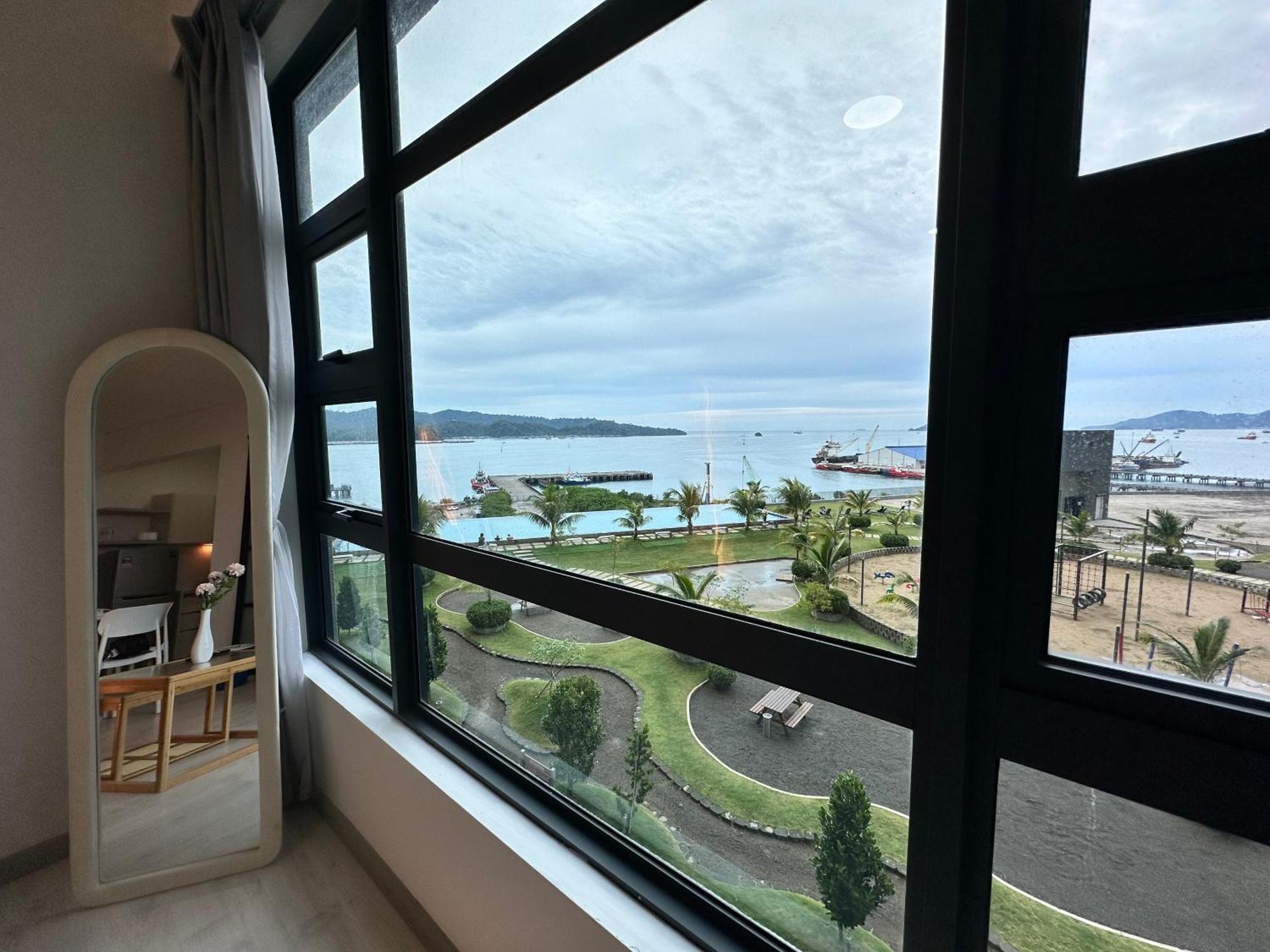 L Homestay Jesseltonquay Jq Kk City亚庇市区中心民宿2房1厕 Kota Kinabalu Zewnętrze zdjęcie