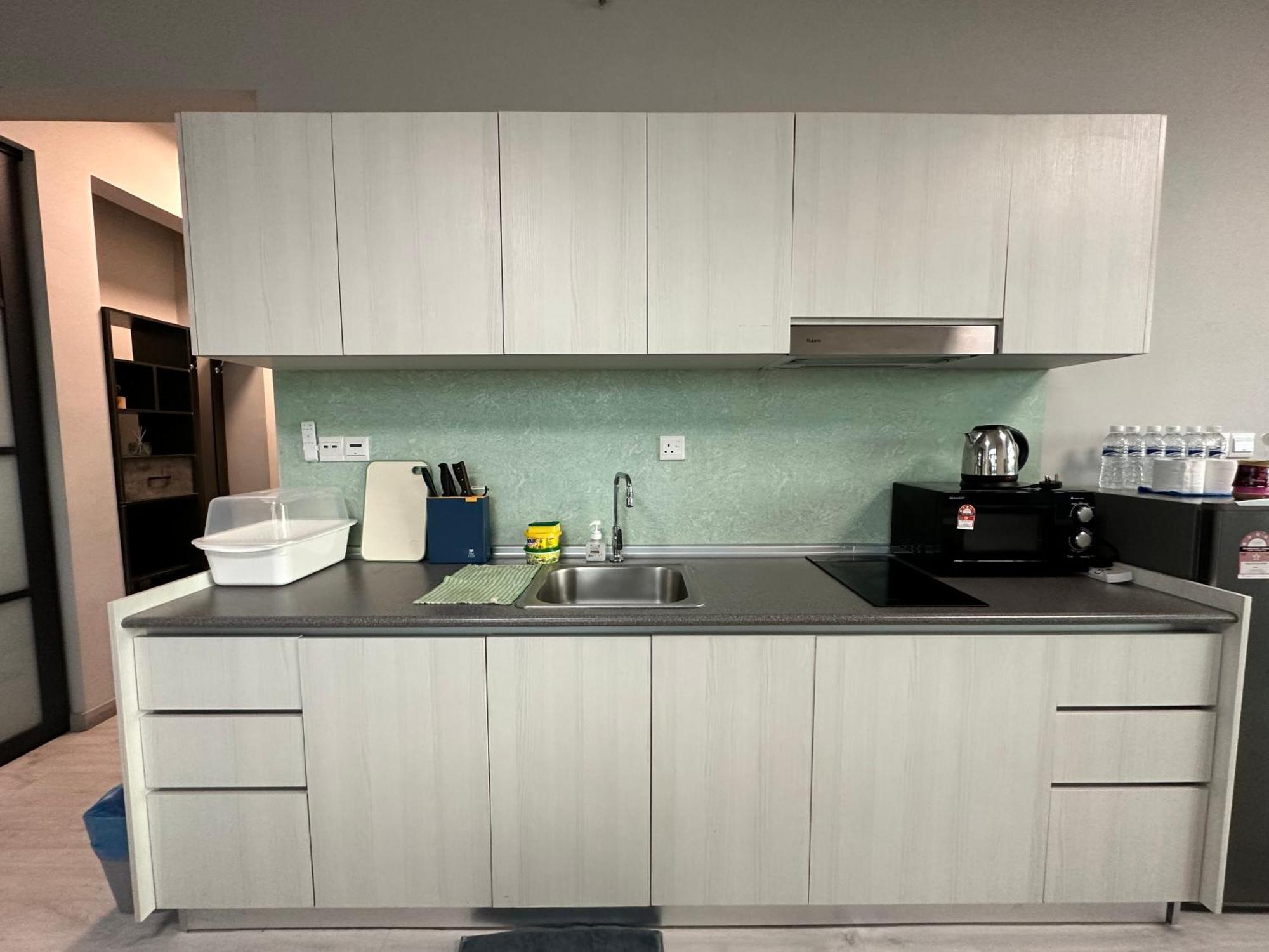 L Homestay Jesseltonquay Jq Kk City亚庇市区中心民宿2房1厕 Kota Kinabalu Zewnętrze zdjęcie
