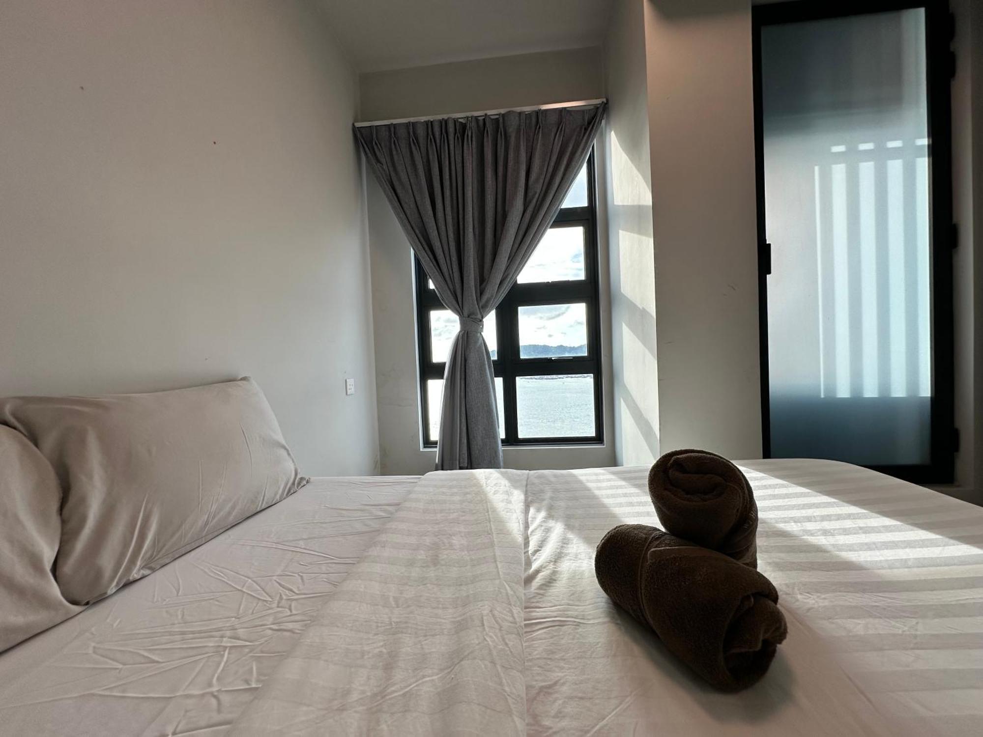 L Homestay Jesseltonquay Jq Kk City亚庇市区中心民宿2房1厕 Kota Kinabalu Zewnętrze zdjęcie