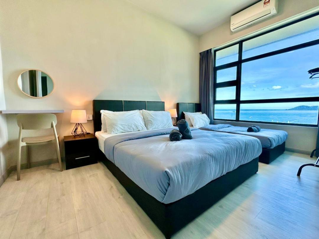 L Homestay Jesseltonquay Jq Kk City亚庇市区中心民宿2房1厕 Kota Kinabalu Zewnętrze zdjęcie