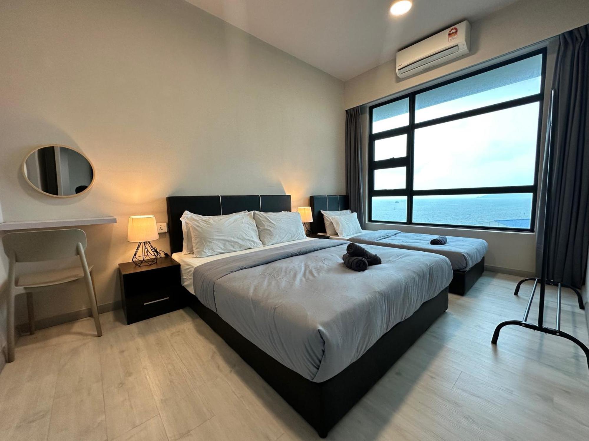 L Homestay Jesseltonquay Jq Kk City亚庇市区中心民宿2房1厕 Kota Kinabalu Zewnętrze zdjęcie